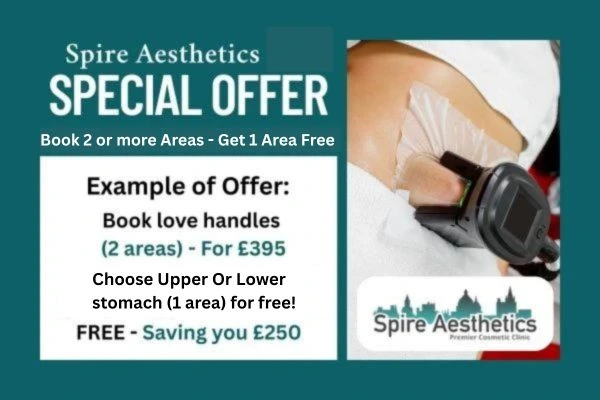 Fat Freezing Promotion Stoulton from Spire Aesthetics - Book Today!