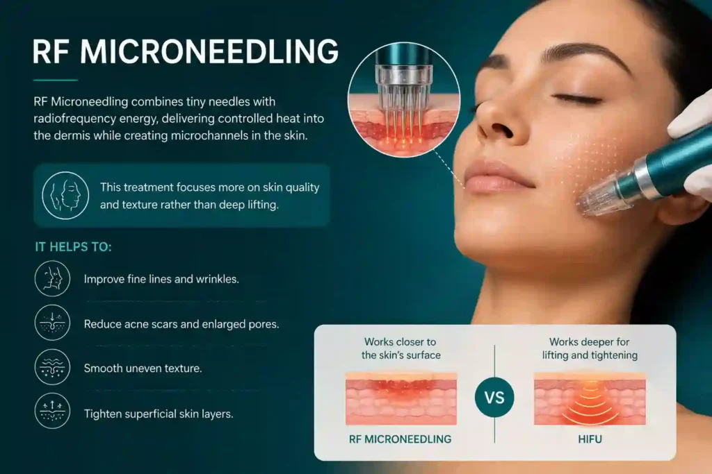 What Does RF Microneedling Do That HIFU Alone Cannot Stoulton